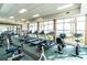 Fitness center featuring a variety of cardio equipment at 241 Riverside Dr # 2007, Holly Hill, FL 32117