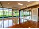 Dance studio with hardwood floors and large mirrors at 241 Riverside Dr # 2007, Holly Hill, FL 32117