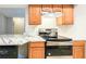 Kitchen features granite countertops and stainless steel appliances at 1600 Big Tree Rd # D2, South Daytona, FL 32119