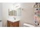 Clean bathroom with vanity and toilet at 1600 Big Tree Rd # D2, South Daytona, FL 32119