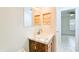 Bathroom featuring a vanity and medicine cabinet at 1600 Big Tree Rd # D2, South Daytona, FL 32119