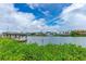 Scenic waterfront view with lush vegetation and calm waters at 1206 S Riverside Dr, New Smyrna Beach, FL 32168
