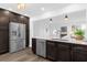 Modern kitchen with stainless steel appliances and a large island at 1456 N Grandview Ave, Daytona Beach, FL 32118
