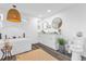 Modern bathroom with soaking tub and double vanity at 1456 N Grandview Ave, Daytona Beach, FL 32118