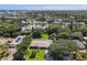 Aerial view of the neighborhood with ocean view at 813 E 13Th Ave, New Smyrna Beach, FL 32169