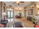 Open living area with views into dining room and entryway at 728 Sea Duck Dr, Daytona Beach, FL 32119
