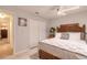 Guest bedroom with a comfortable bed and built-in closet at 5452 Saint Regis Way, Port Orange, FL 32128