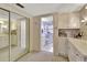 Spacious bathroom with double sinks, and a separate shower and tub at 731 Marina Point Dr # 7310, Daytona Beach, FL 32114