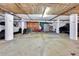 Underground parking garage with ample space for cars and storage at 731 Marina Point Dr # 7310, Daytona Beach, FL 32114