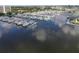 Calm waters reflecting clouds in a full marina at 731 Marina Point Dr # 7310, Daytona Beach, FL 32114