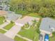 House and surrounding neighborhood shown from above at 1768 Creekwater Blvd, Port Orange, FL 32128
