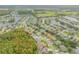 Aerial view of a large community with houses, lakes, and green spaces at 1768 Creekwater Blvd, Port Orange, FL 32128