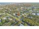 Aerial view showcasing home near S Causeway and the ocean at 501 S Peninsula Ave, New Smyrna Beach, FL 32169