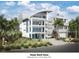 Street view of modern beach house on Atlantic Ave at 6604 S Atlantic Ave, New Smyrna Beach, FL 32169