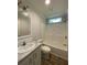 Clean bathroom with tub/shower combo and updated vanity at 689 Eagle Watch Rd, Oak Hill, FL 32759