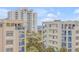 Oceanfront condo building with balconies and blue accents at 5300 S Atlantic Ave # 15-601, New Smyrna Beach, FL 32169