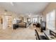 Large main bedroom with sitting area and access to balcony at 5300 S Atlantic Ave # 15-601, New Smyrna Beach, FL 32169