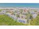 Aerial view of the building and surrounding area, highlighting its location at 5300 S Atlantic Ave # 15-601, New Smyrna Beach, FL 32169