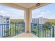 Serene balcony with scenic views of the surrounding area at 5300 S Atlantic Ave # 15-601, New Smyrna Beach, FL 32169