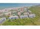 Aerial view showcasing the building's location near the beach at 5300 S Atlantic Ave # 15-601, New Smyrna Beach, FL 32169