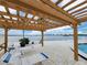Relax under the pergola near the refreshing pool at 3606 S Peninsula Dr # 614, Port Orange, FL 32127