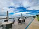 Enjoy waterfront views from community deck with seating at 3606 S Peninsula Dr # 614, Port Orange, FL 32127