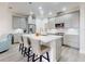 Modern kitchen with stainless steel appliances and an island at 456 Lime Ave, Daytona Beach, FL 32124