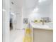 Bright bathroom with double vanity and walk-in shower at 456 Lime Ave, Daytona Beach, FL 32124