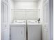 Laundry room with washer and dryer hookups at 679 Mount Olympus Blvd, New Smyrna Beach, FL 32168