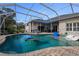 Refreshing screened pool perfect for outdoor enjoyment at 510 Sun Lake Dr, Port Orange, FL 32127