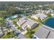 Aerial view of home and surrounding community at 2266 Hawks Cove Cir, New Smyrna Beach, FL 32168