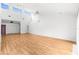 Spacious living room with vaulted ceilings and laminate wood flooring at 172 Gull S Dr, Daytona Beach, FL 32119