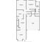Floor plan showcasing a spacious layout with primary bedroom and garage at 3608 Romea Cir, New Smyrna Beach, FL 32168