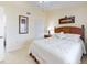 Spacious bedroom with a king-size bed and built-in closet at 452 Bouchelle Dr # 303, New Smyrna Beach, FL 32169