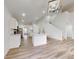 Open concept kitchen with island and stainless steel appliances at 5336 Georgia Peach Ave, Port Orange, FL 32128