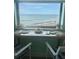 Ocean view from breakfast bar with a table for two at 5207 S Atlantic Ave # 0622, New Smyrna Beach, FL 32169