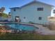 Relaxing pool and patio area at 1012 S Riverside Dr, Edgewater, FL 32132