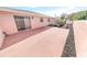 Spacious pink colored patio, perfect for outdoor entertaining at 110 Ponce Terrace Cir, Ponce Inlet, FL 32127