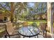 Enjoy your morning coffee on this private patio at 2681 Sweet Magnolia Pl, Oviedo, FL 32765