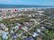 Aerial view showing home's location near the beach and other attractions at 4017 Saxon Dr, New Smyrna Beach, FL 32169