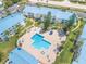 Complex with a central courtyard pool area at 4590 S Atlantic Ave # 263, Ponce Inlet, FL 32127