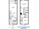 Floor plan showcasing a 2 bed, 1.25 bath condo at 4590 S Atlantic Ave # 263, Ponce Inlet, FL 32127