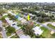 Property location shown from above at 624 S Pine St, New Smyrna Beach, FL 32169
