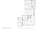 One-story home floor plan, featuring multiple bedrooms, bathrooms, and a large living area at 624 S Pine St, New Smyrna Beach, FL 32169
