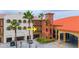 Aerial view showing building location and parking at 1653 N Us Highway 1 # 201, Ormond Beach, FL 32174