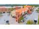 Aerial view of a commercial building, showing its unique architectural style at 1653 N Us Highway 1 # 201, Ormond Beach, FL 32174