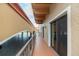 Balcony access to an outdoor covered event area at 1653 N Us Highway 1 # 201, Ormond Beach, FL 32174