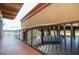 Balcony overlooking a large covered pavilion and lake at 1653 N Us Highway 1 # 201, Ormond Beach, FL 32174