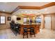 Sophisticated bar with seating and granite countertop at 1653 N Us Highway 1 # 201, Ormond Beach, FL 32174