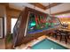 Harley Davidson stained glass pool table light fixture at 1653 N Us Highway 1 # 201, Ormond Beach, FL 32174